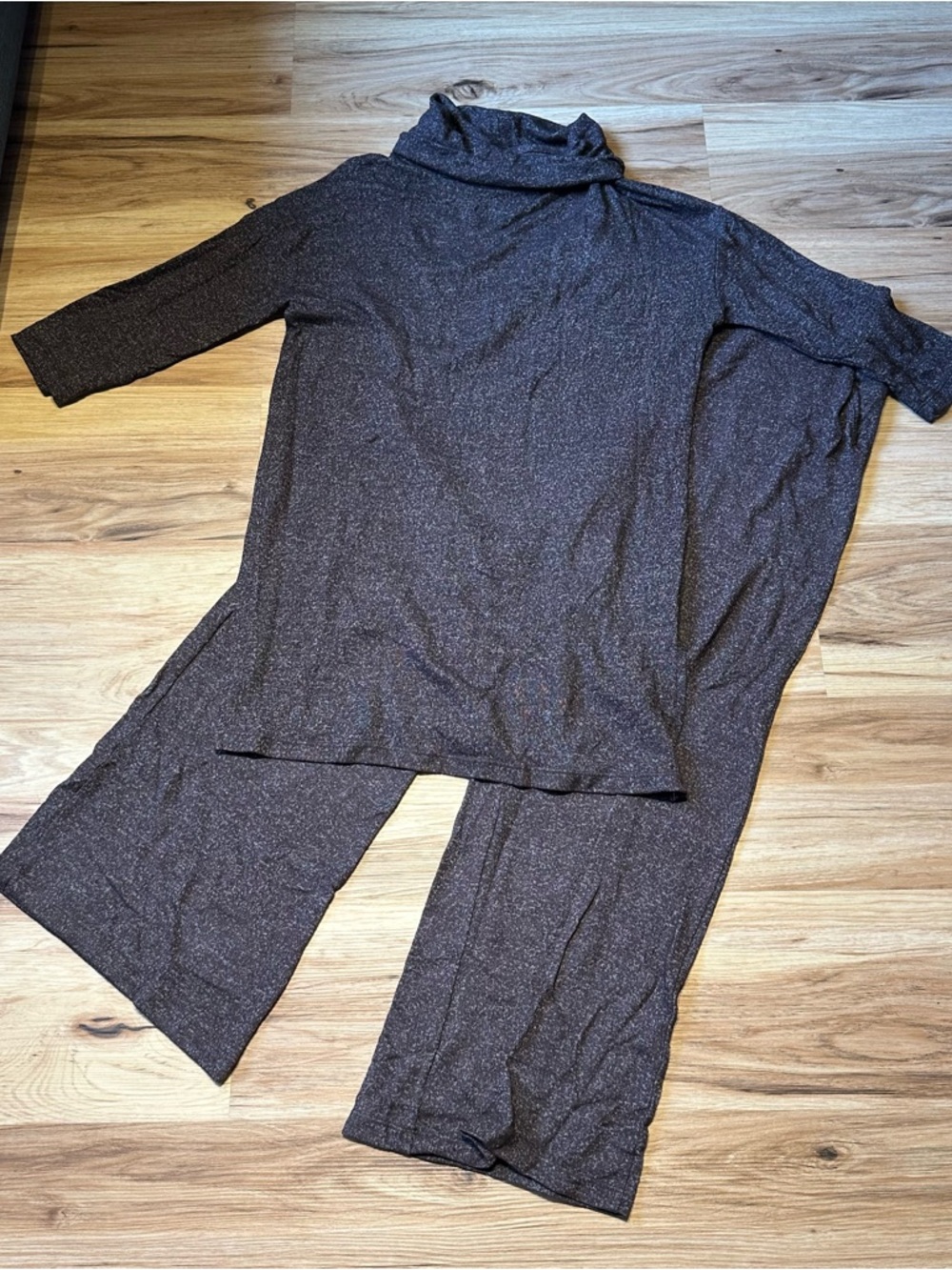 Cozy Brown Women's Pajama Set